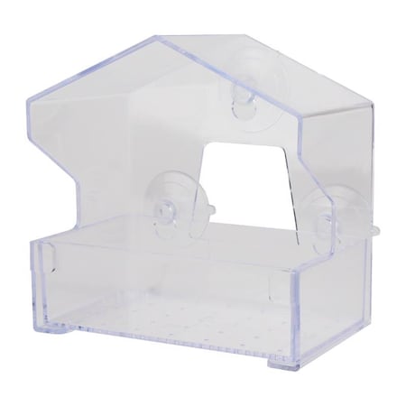 Perky-Pet Perky-Pet Wild Bird 0.5 lb Plastic Window Bird Feeder 1 ports 345